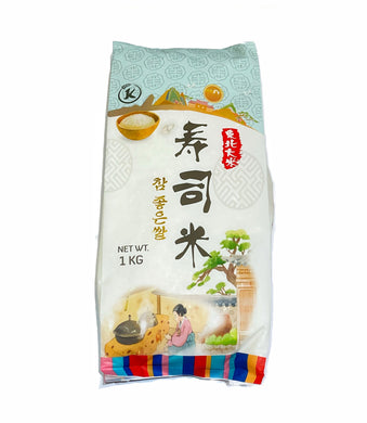 J & K Short Grain Sushi Rice 1kg <br> J & K 壽司米