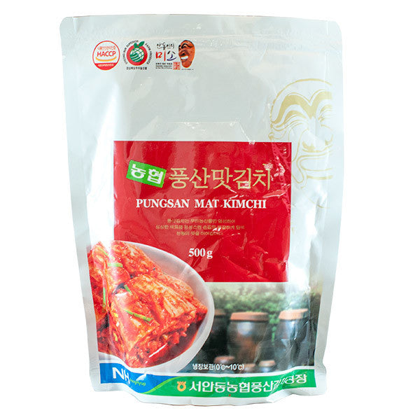 NH Sliced Kimchi in Vacuum Bag 500g <br> NH 切片泡菜 袋裝