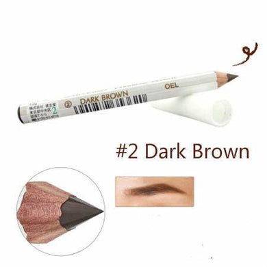 Shiseido Dark Brown Eyebrow Pencil  1pcs <br> 资生堂深棕色六角眉笔