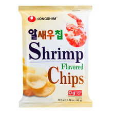 Load image into Gallery viewer, Nongshim Shrimp Flavoured Chips 75g &lt;br&gt; 農心 鮮蝦片