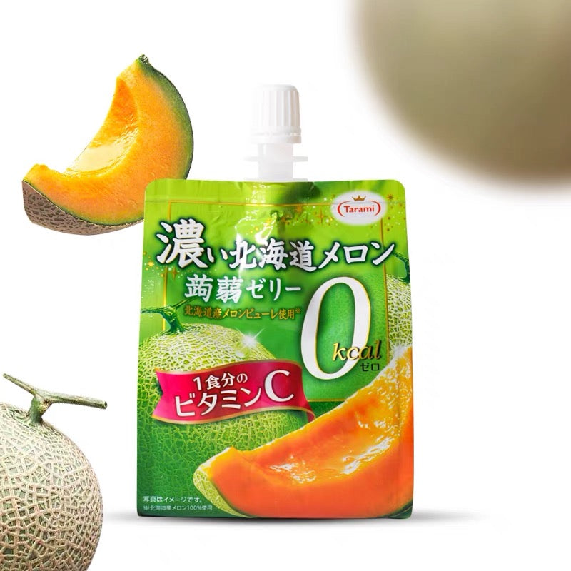 Tarami 0kcal Melon Flavoured Konjac Jelly Drink 150g *** Tarami 0kcal