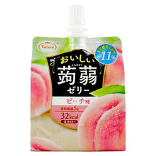 Load image into Gallery viewer, Tarami Peach Flavoured Konjac Jelly Drink 150g *** &lt;br&gt; Tarami 美味蒟蒻果凍飲品 白桃味