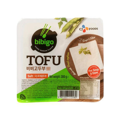 CJ Bibigo  Soft Tofu (For Soup) 300g <br> CJ Bibigo 軟豆腐