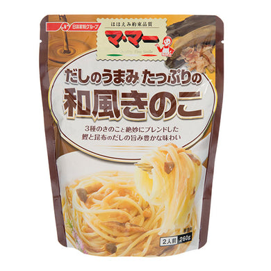 Nissin Ma Maa Mushroom Pasta Sauce 260g <br> 日清 和風蘑菇意粉醬