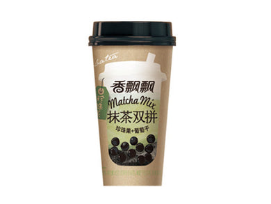 Xiang Piao Piao Boba Tea (Matcha Mix) 85g <br> 香飄飄抹茶雙拼奶茶
