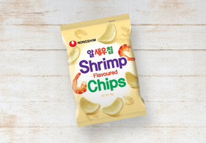 Nongshim Shrimp Flavoured Chips 75g <br> 農心 鮮蝦片