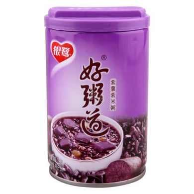 YL Mixed Congee - Purple Sweet Potato & Rice 280g <br> 銀鷺好粥道紫薯紫米粥