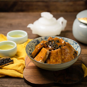 Han Dian X Chun Shui Tang Braised Tofu in Signature Sauce 240g <br> 春水堂 X 漢典食品 醬滷百頁豆腐