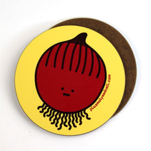 Load image into Gallery viewer, (A Set of 6) Hand Drawn Glossy Coaster - Cartoon Food Art Series