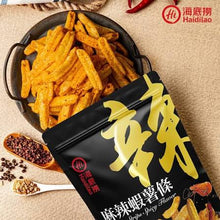 將圖片載入圖庫檢視器 HDL Shrimp Strips Spicy Flavour 50g *** &lt;br&gt; 海底撈 麻辣蝦薯條