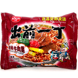 Nissin Instant Noodles Roast Beef Flavour 100g (Single Pack) <br> 日清出前一丁 - 紅燒牛肉味 )單包裝)