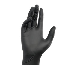 將圖片載入圖庫檢視器 JJ Disposable Black Vinyl Gloves - Medium 100pcs***