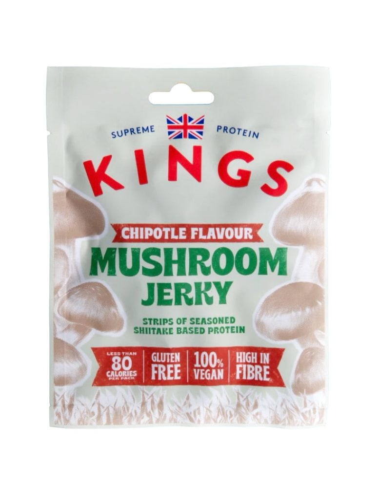 Kings Chipotle Flavour Mushroom Jerky 25g