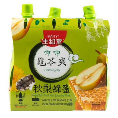 SU Herbal Jelly Drink - Pear & Honey (3 Packs) 759g *** <br> 生和堂龜苓爽 - 秋梨蜂蜜(3包裝)