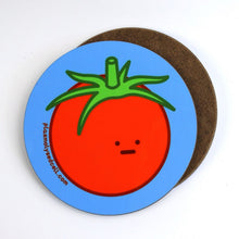 將圖片載入圖庫檢視器 (A Set of 6) Hand Drawn Glossy Coaster - Cartoon Food Art Series