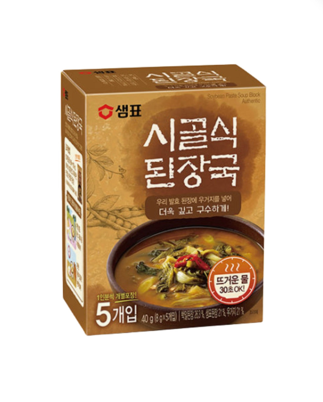 Sempio Instant Soybean Paste Soup(5packs) 40g <br> Sempio 即沖韓式大醬湯