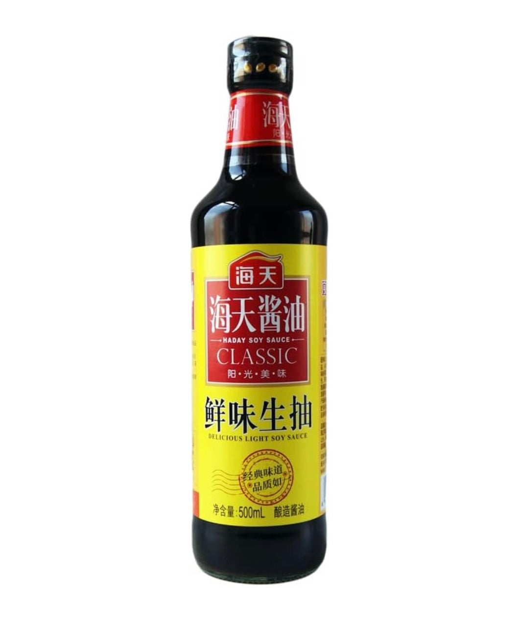 HD Superior Light Soy Sauce Classic 500ml <br> 海天醬油鮮味生抽