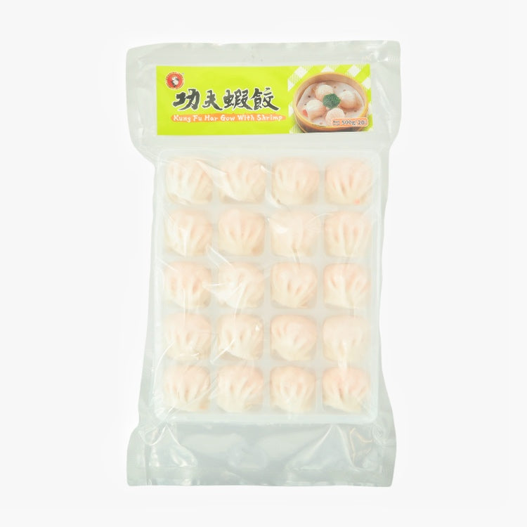 Kung Fu Ha Kao (Dim Sum- Prawn Dumplings) 20pcs 500g 功夫蝦餃 – Hekede ...