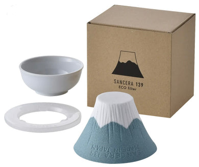 COFIL Fuji Ceramic Coffee Drip Filter Cup - Teal