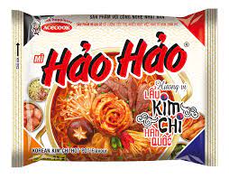Acecook Háo Háo Instant Noodles - Korean Kimchi Hotpot Flavour 75g