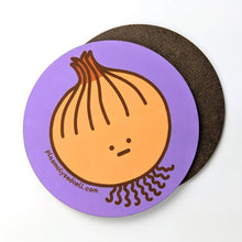 Load image into Gallery viewer, (A Set of 6) Hand Drawn Glossy Coaster - Cartoon Food Art Series