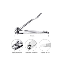 Load image into Gallery viewer, Walolo Nail Clipper 80mm 1pc *** &lt;br&gt; 指甲鉗