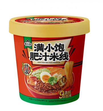 MXB Thick Sauce Rice Noodle (Cup) 112.6g <br> 滿小飽肥汁米綫 (杯裝)