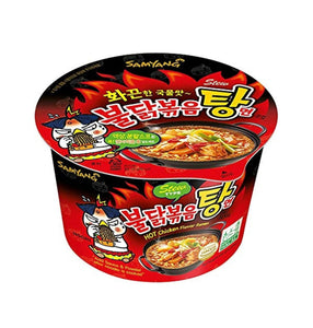 Samyang Hot Chicken (Buldak) Stew Ramen Big Bowl 120g <br> 三養辣雞湯拉麵 碗麵