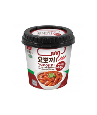 Youngpoong Yopokki Cup (Halal Spicy Topokki) 140g <br> Youngpoong 韓式炒年糕杯 (清真辣味)