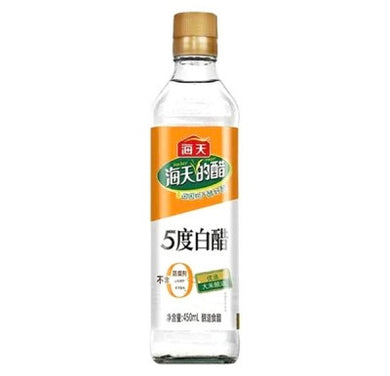 HD Brewed 5 Degree Rice Vinegar 450ml <br> 海天 5分鐘度白米醋