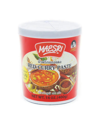 Mae Sri Red Curry Paste 400g <br> Mae Sri 紅咖哩醬