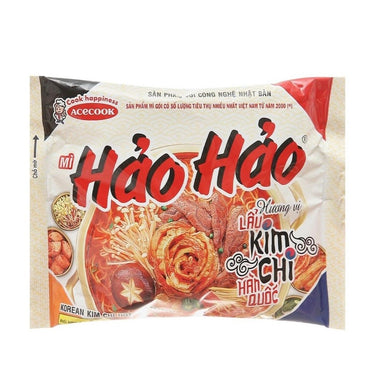 Acecook Háo Háo Instant Noodles - Korean Kimchi Hotpot Flavour 75g