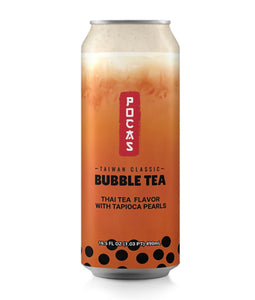 Pocas Bubble Tea - Thai Tea 490ml <br> Pocas 珍珠奶茶 - 泰式奶茶味