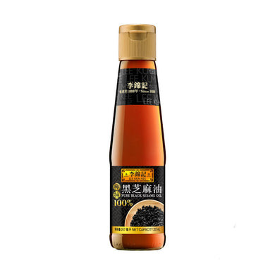 LKK Pure Black Sesame Oil 207ml <br> 李錦記純黑芝麻油
