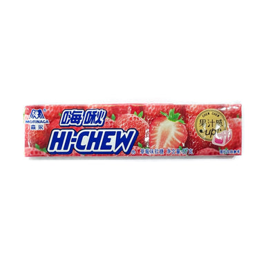 Morinaga Hi Chew Strawberry Chewy Candy 57g *** <br> 森永嗨啾 草莓味 好嚼軟糖