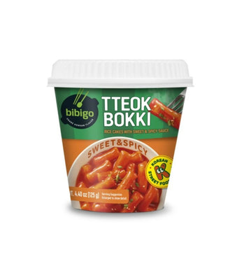 CJ Bibigo Rice Cake - Tteokbokki Sweet & Spicy 125g <br> CJ Bibigo 韓國年糕 - 甜辣