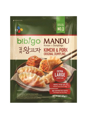 CJ Bibigo Kimchi & Pork Mandu 525g <br> CJ Bibigo泡菜豬肉餃子
