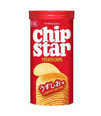 Yamazaki Biscuits Chipstar Potato Chips - Light Salt 45g <br> YBC Chipstar 薯片 - 少鹽味