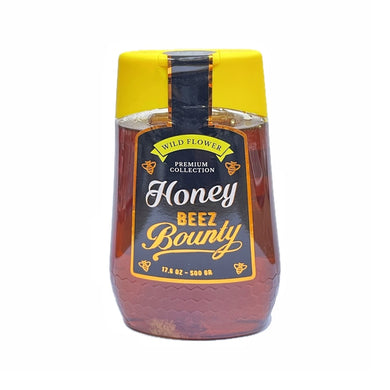 Beez Bounty Wildflower Honey Squeeze Bottle 500g