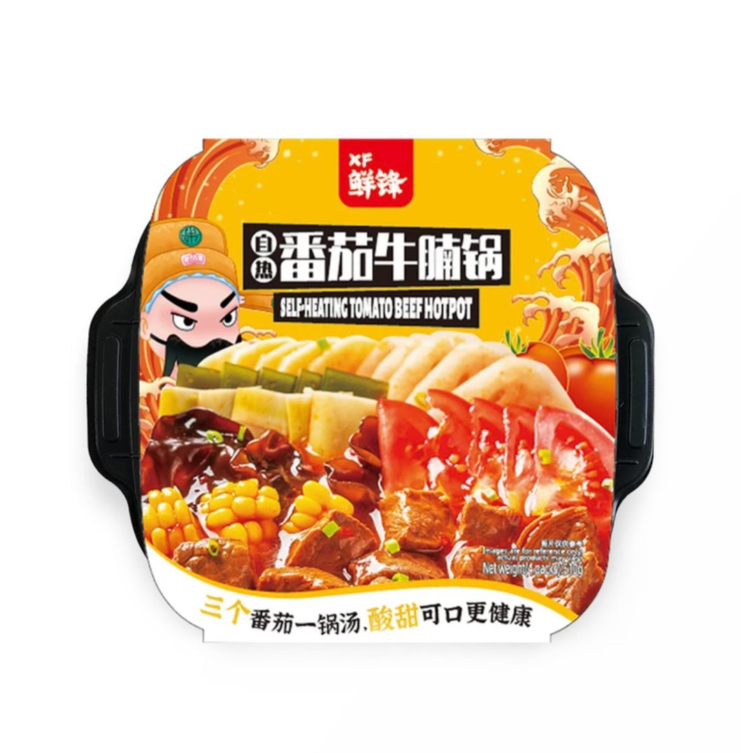 XF Self-Heating Hotpot -Tomato Beef 510g <br> 鮮鋒自熱火鍋-番茄牛腩