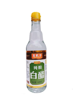 Longyanjing Rice Vinegar 420ml <br> 龍眼井 純釀白醋