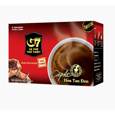 G7 black instant coffee - 15 packs x 2gram