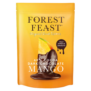 Forest Feast Mango Strips Dipped In Dark Belgian Chocolate 100g ***