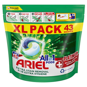 Ariel All-in-1 Pods Washing Liquid Laundry Detergent Tablets/Capsules, 44 Washes with Fibre Protection ***