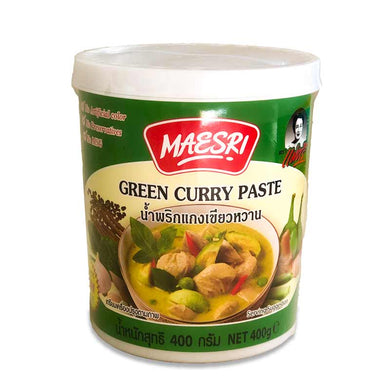 Mae Sri Green Curry Paste 400g <br> Mae Sri 綠咖哩醬