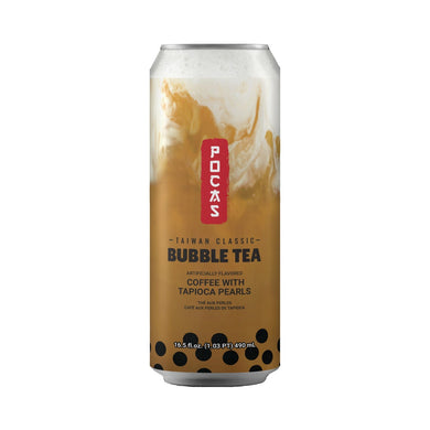 Pocas Bubble Tea - Coffee 490ml <br> Pocas 珍珠奶茶 - 咖啡味