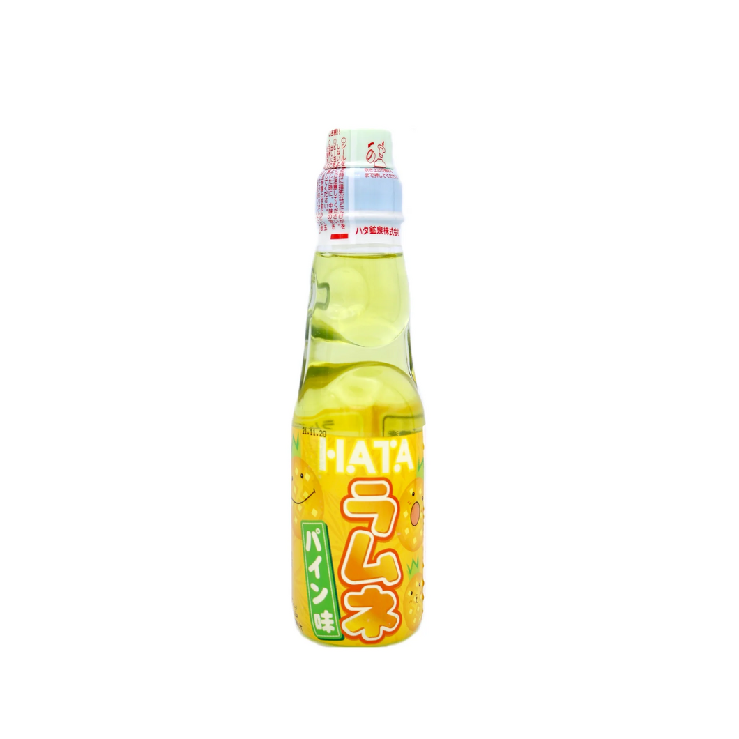 Hata Ramune Bottle - Pineapple 200ml *** <br> Hata 波子汽水 - 菠蘿味