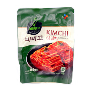 CJ Bibigo Sliced Kimchi in Vacuum Bag 150g <br> CJ Bibigo 切片泡菜 袋裝