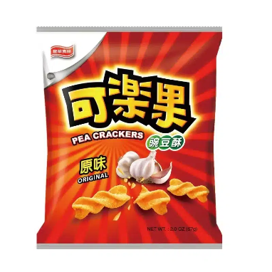 Koloko Pea Cracker - Original 48g <br> 可樂果豌豆酥 - 原味
