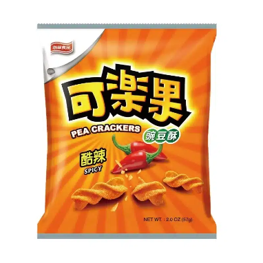 Koloko Pea Cracker - Spicy 48g <br> 可樂果豌豆酥 - 酷辣口味